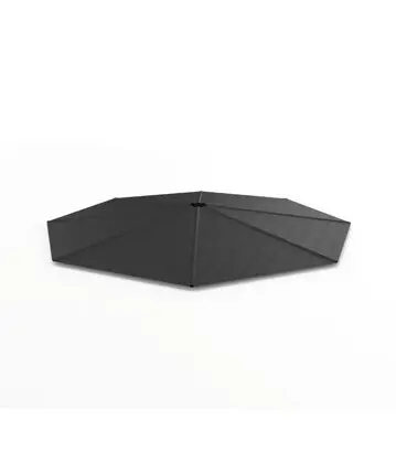 [INU256] Inumbra cloth (Large 400 cm | 157.5 in, BLACK)