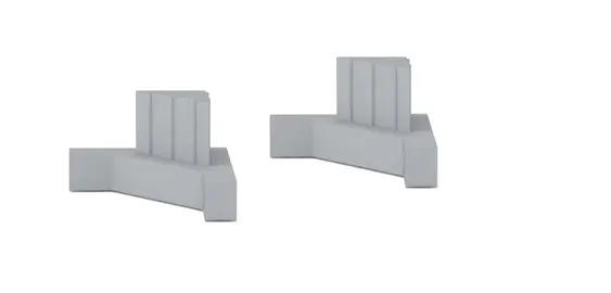 Extempore leg cap for table (set of 4)