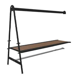 [AMA030-1] AMAI extension set (Hellwood 100% PEFC - Thermally treated wood, Black (RAL9005), No lighting)