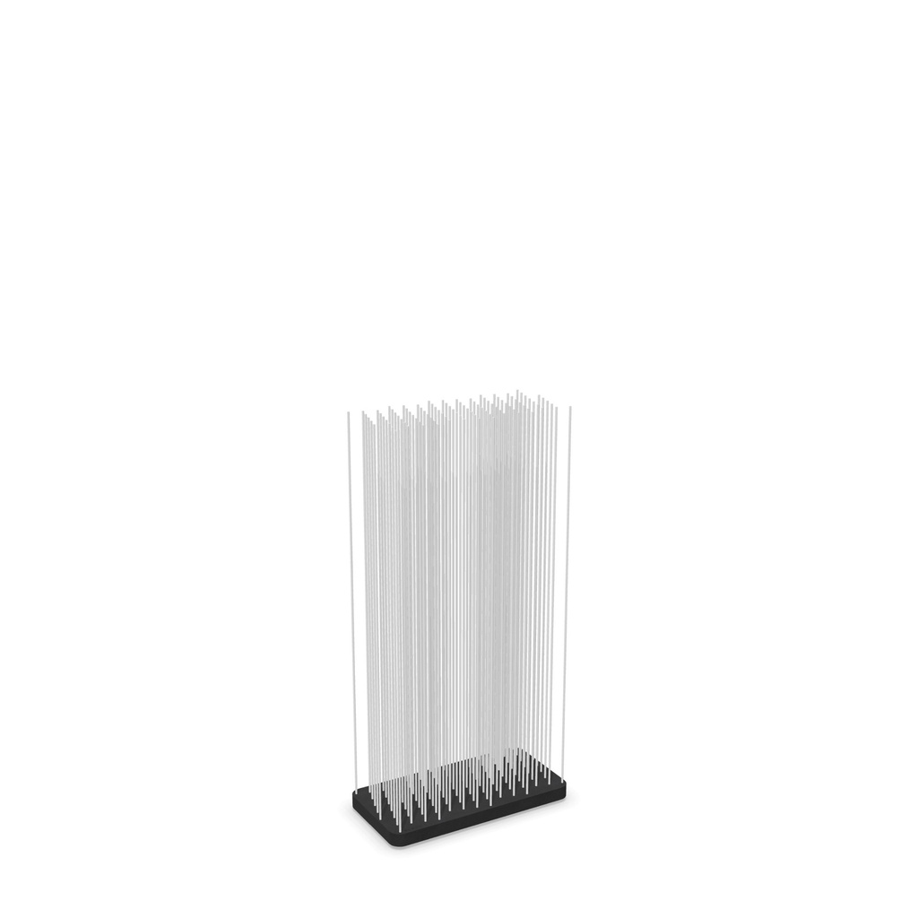 [STI076|STI011-1] Sticks (Rubber, for outdoors/indoors use, Rectangle, 60 x 30 x 5 cm | 23.6 x 11.8 x 1.9", 120 cm | 47.2", White, No lights)