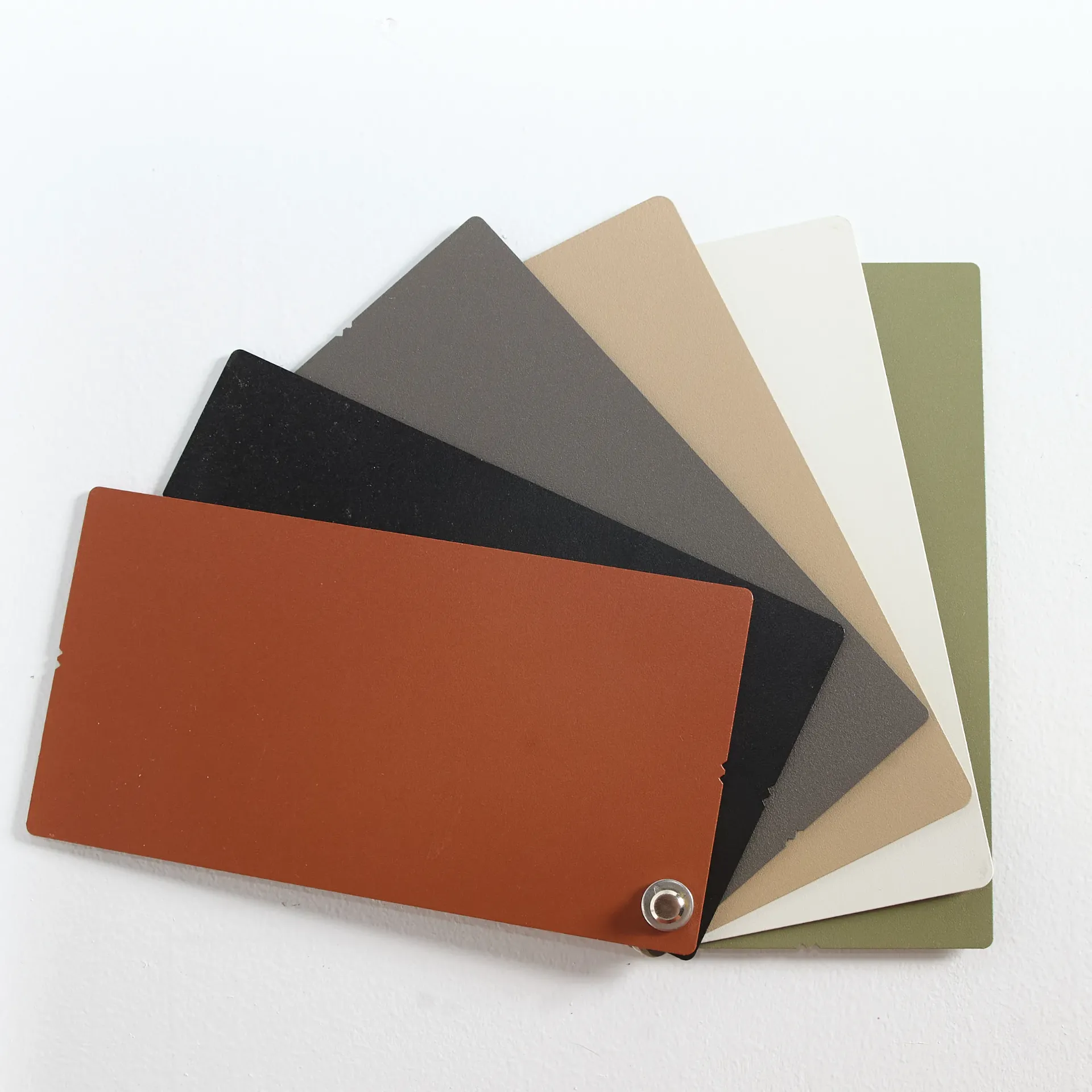 Bundle of sample finish panels