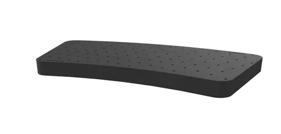 [STI077] Sticks enkel basissen (Rubber, voor buiten- en binnengebruik, Zonder verlichting, Scherp gebogen, 65 x 33 x 5 cm - inner ø 2 m)